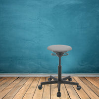 BALIMO Roll Bewegungshocker mit Rollen – ergonomischer Hocker für aktives Sitzen