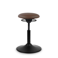 BALIMO Classic Sitz braun mit schwarzem Gestell – Sitztrainer für dynamisches Sitzen