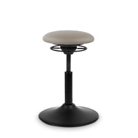 BALIMO Classic Sitz taupe mit schwarzem Gestell – Sitztrainer