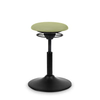 BALIMO Classic in grün mit schwarzem Gestell - ergonomischer Bewegungshocker