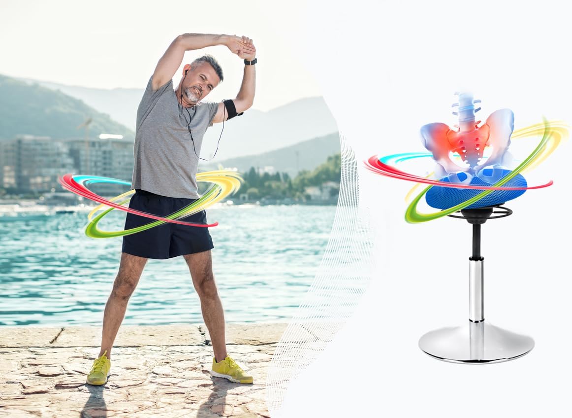 BALIMO Roll im Homeoffice – gesund und dynamisch sitzen mit Stopp-Rollen