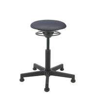BALIMO Classic-Star in dunkelgrau (Stoff) mit schwarzem Gestell – ergonomischer Sitztrainer