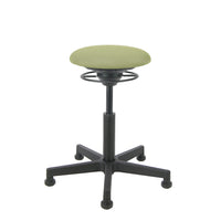 BALIMO Classic-Star in grün (Stoff) mit schwarzem Gestell – ergonomischer Sitztrainer