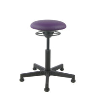 BALIMO Classic-Star in lila (Kunstleder) mit schwarzem Gestell – ergonomischer Sitztrainer